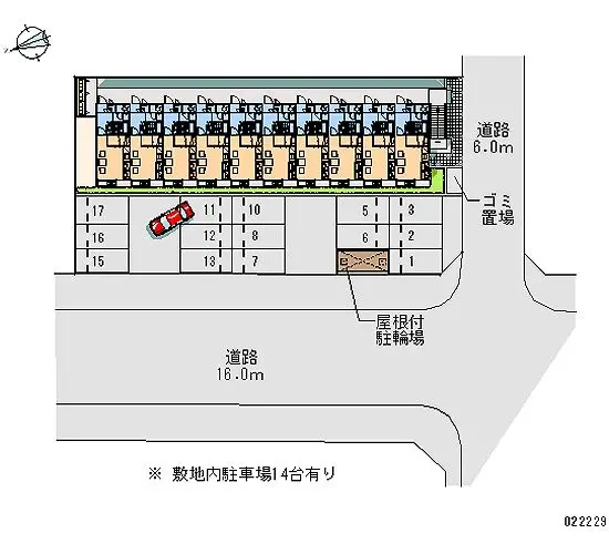★手数料０円★高松市屋島西町　月極駐車場（LP）